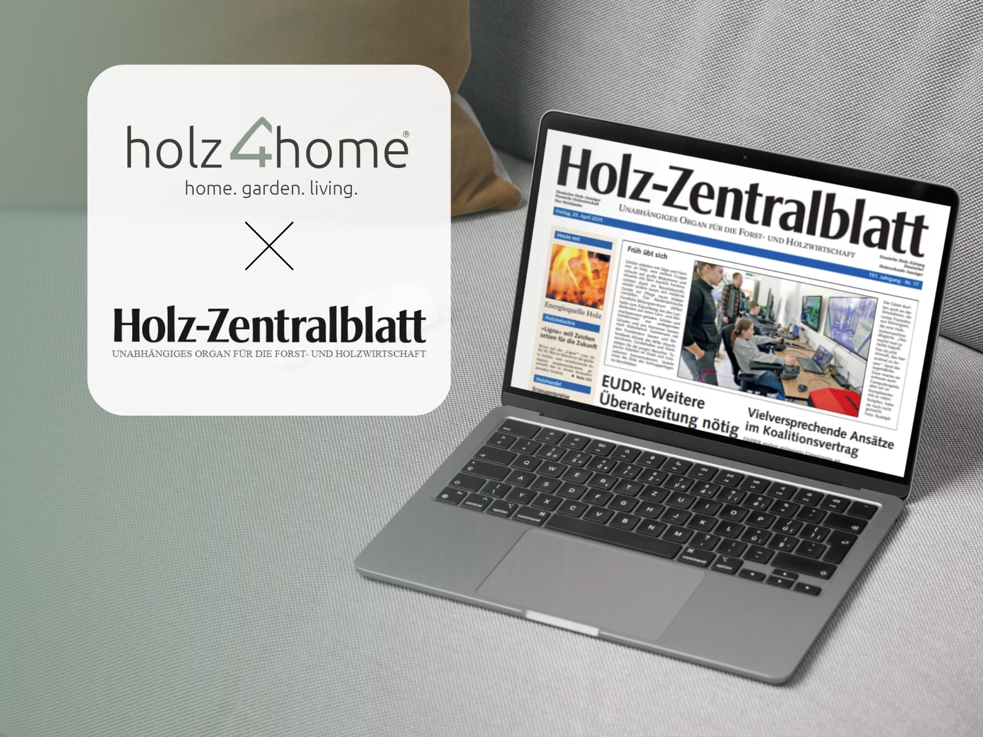 ⚡ Toller Artikel im "HOLZ-ZENTRALBLATT" vom 25.04.2025 ⚡