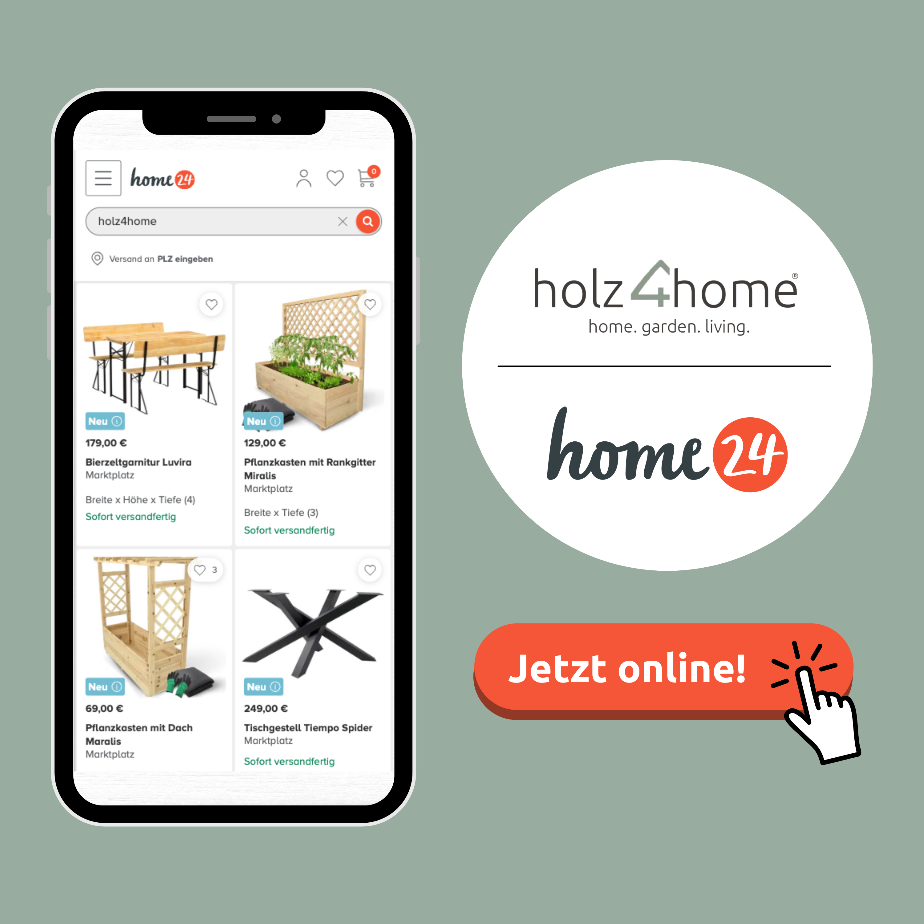 +++holz4home GmbH jetzt auch bei home24 SE+++
