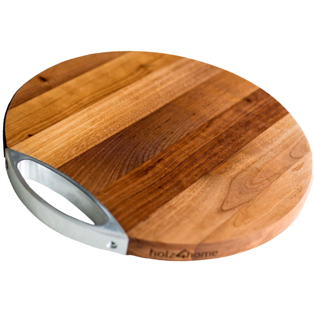 Schneidebrett rund aus Birke, ø30