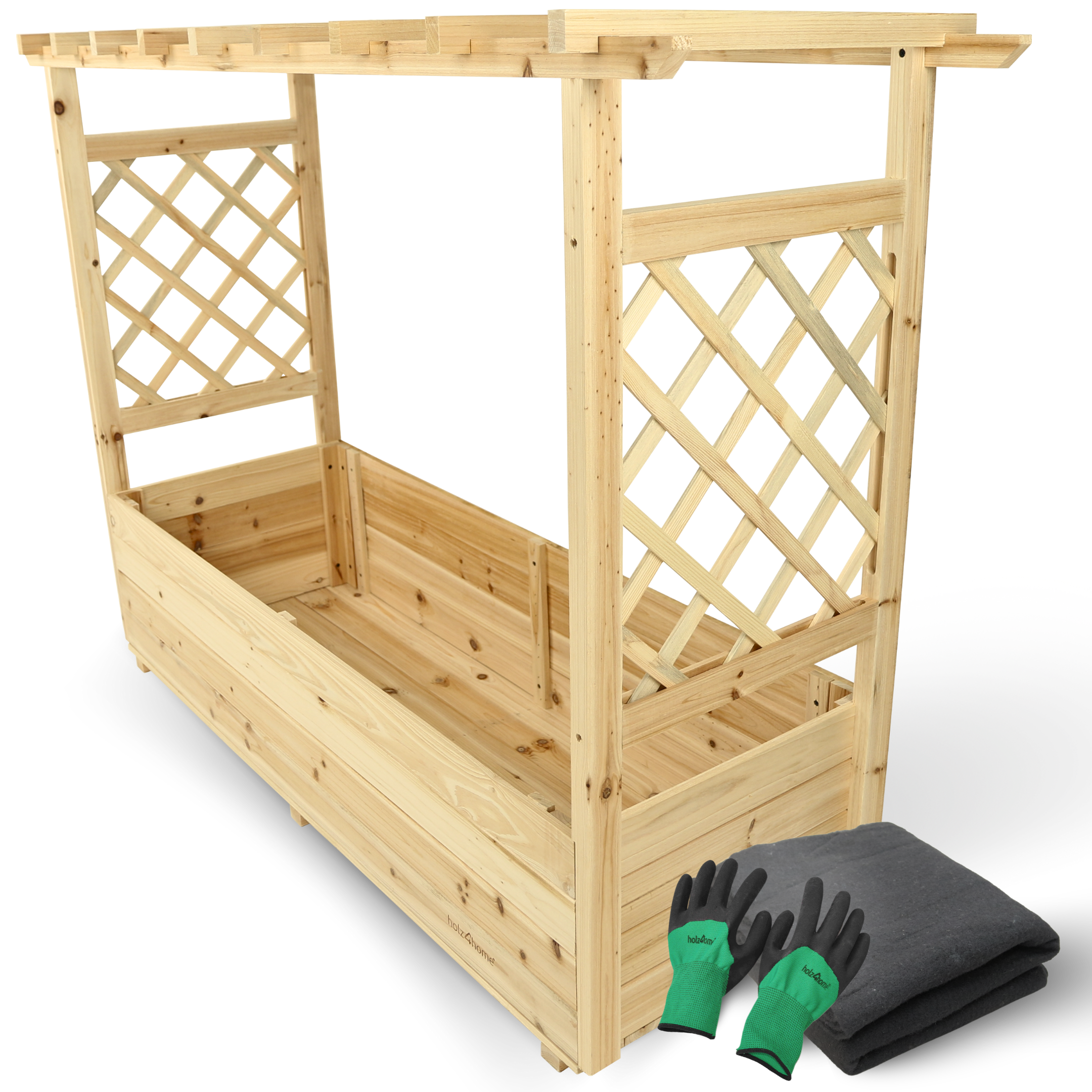 Pflanzkasten mit Dach XL