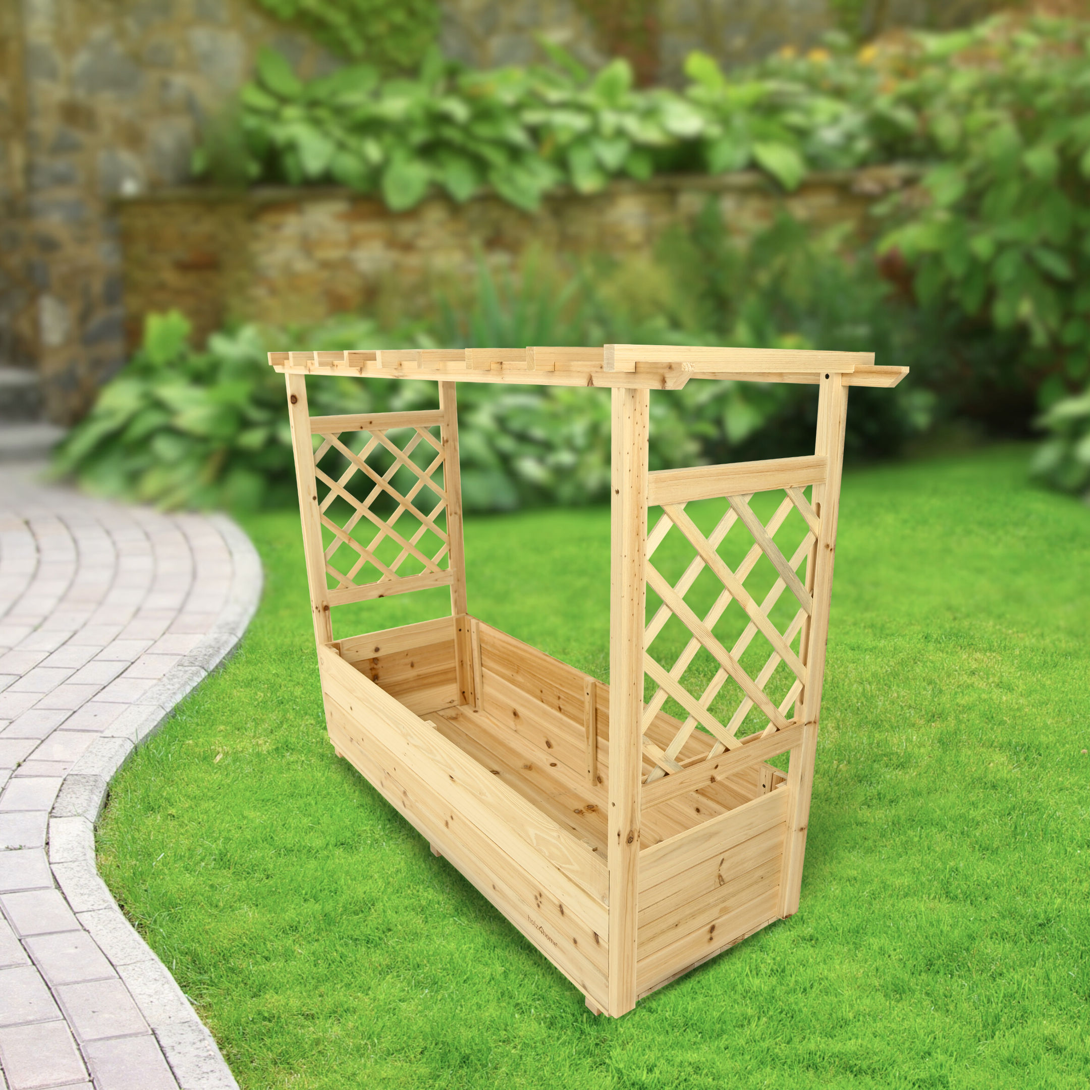 Pflanzkasten mit Dach XL