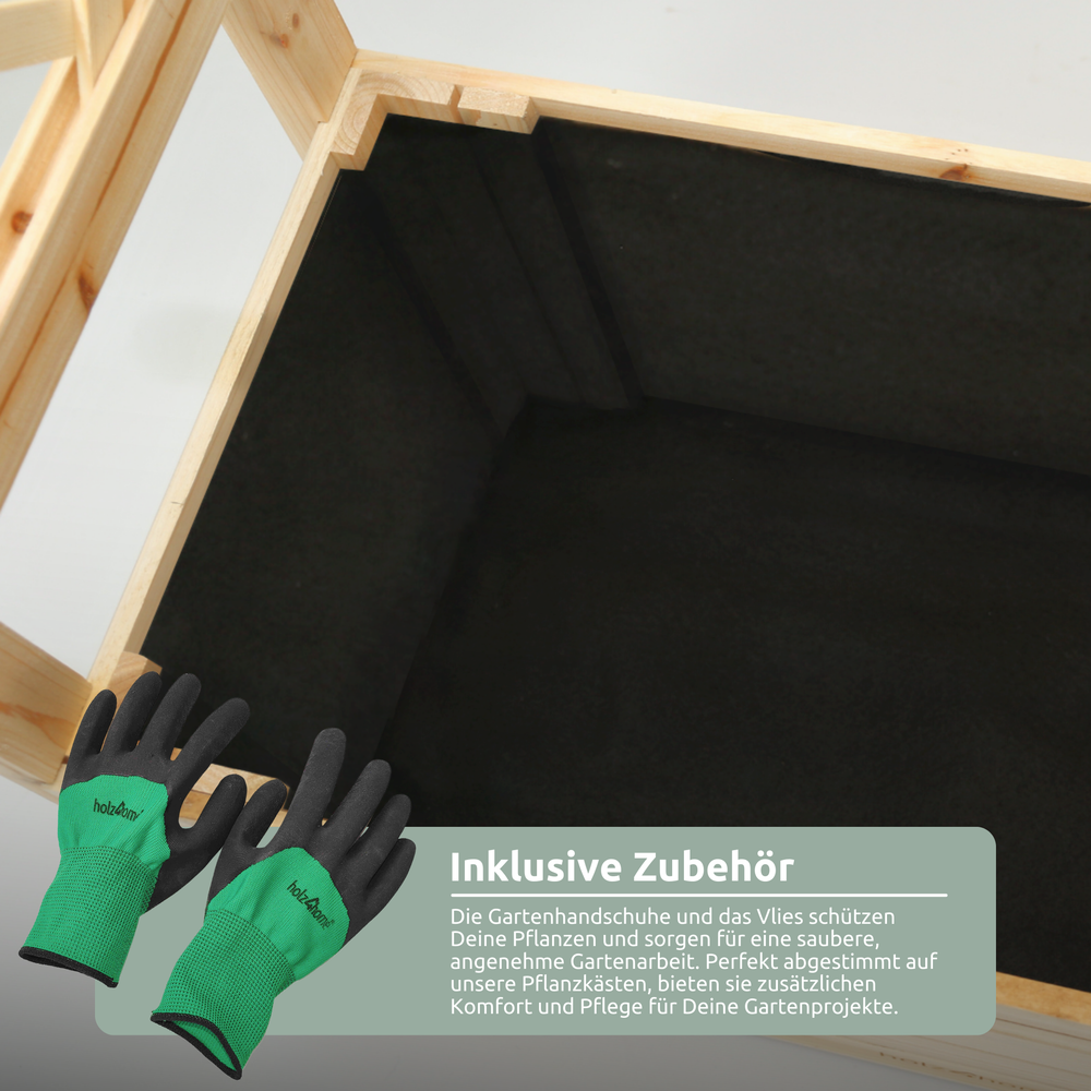 Pflanzkasten mit Dach XL