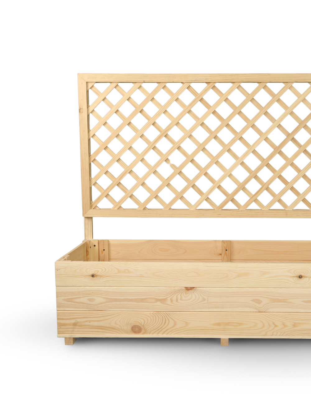 Pflanzkasten mit Rankgitter XL