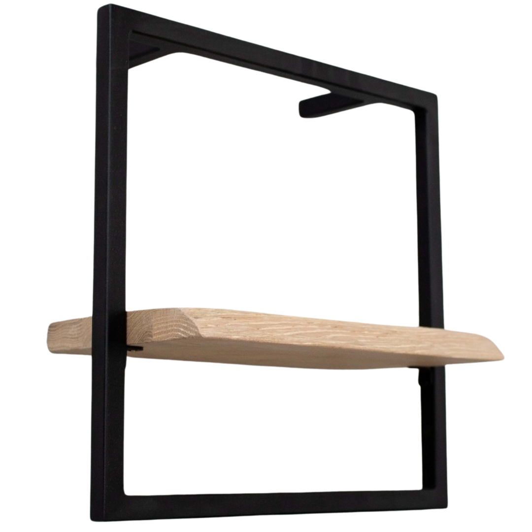 Wandregal Small Schwarz Gerahmt I Industrial Style