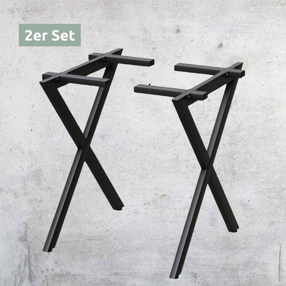 X-Struktur Tischgestell