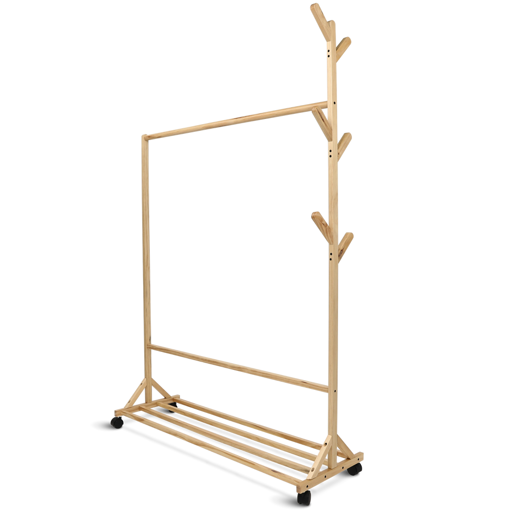 Garderobenständer rollbar