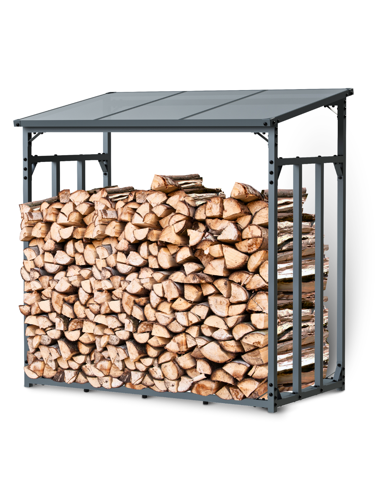 Kaminholzunterstand