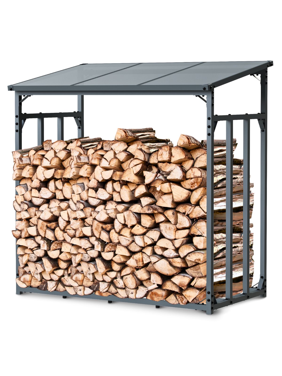 Kaminholzunterstand