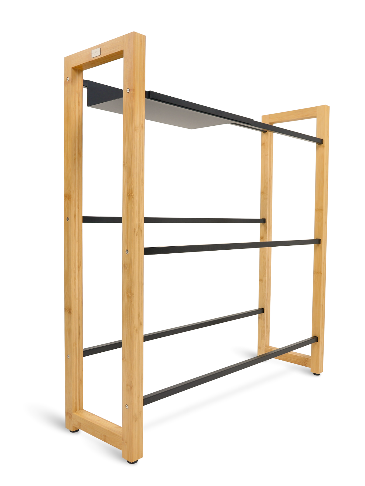 Getränkekistenregal Bambus - 6 Kisten