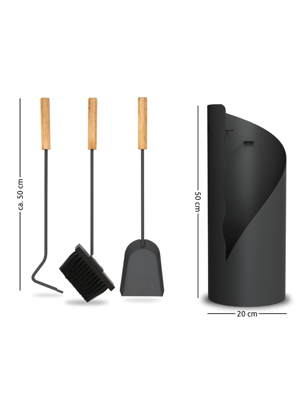 Kaminbesteck Set