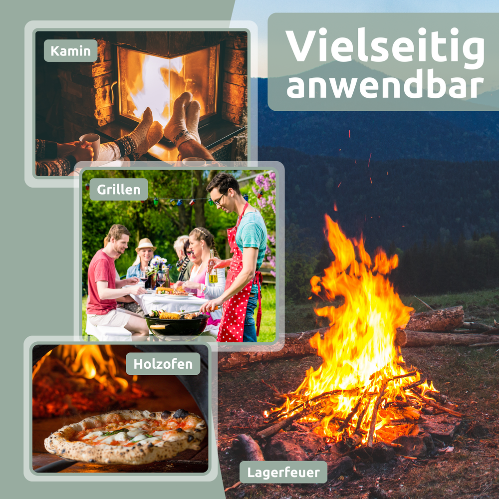 RUF - Holzbriketts Mischholz 10 kg