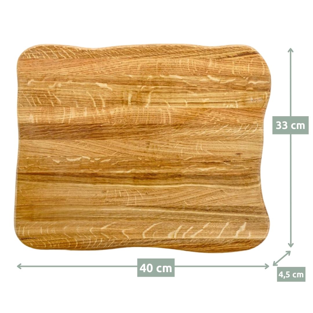 La Madera Schneidebrett Top aus Eiche von holz4home®