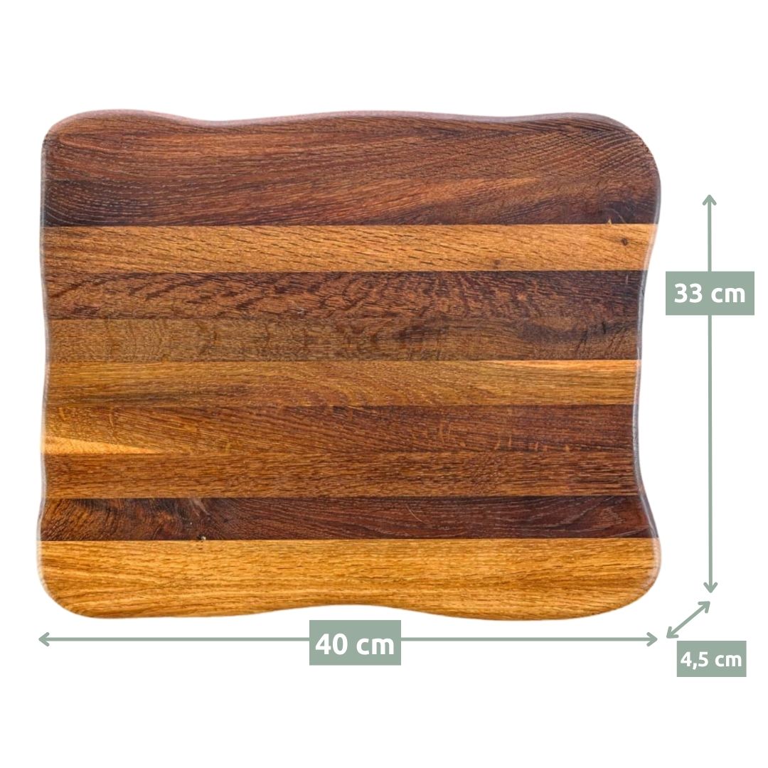 La Madera Schneidebrett Top aus Eiche von holz4home®