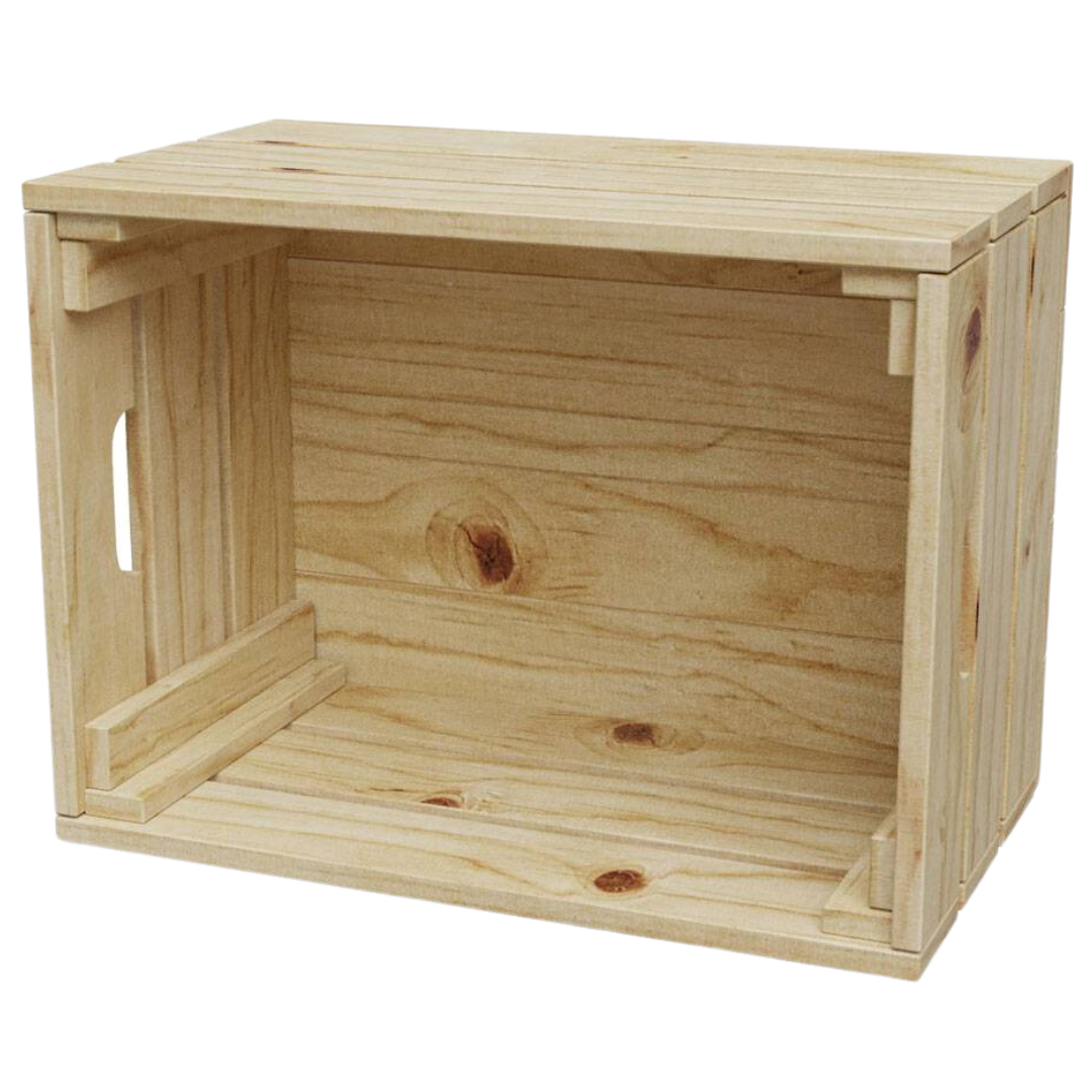 Holzkiste | Weinkiste „natur“ zum Dekorieren von holz4home®