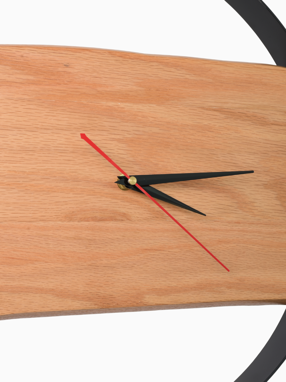 Rustikale Wanduhr