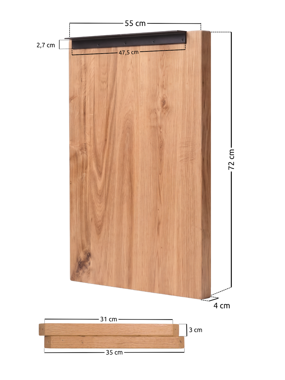Tischgestell Eiche I Wangen Design