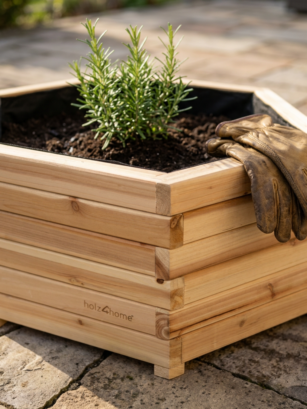 3er Set Outdoor Pflanzenkübel