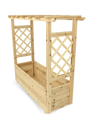 Pflanzkasten mit Dach M