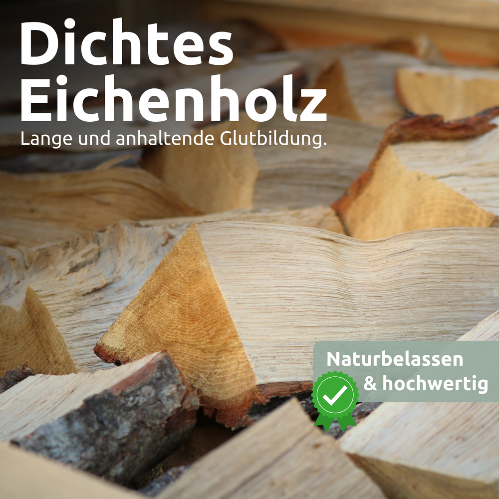 Brennholz Eiche Kammergetrocknet