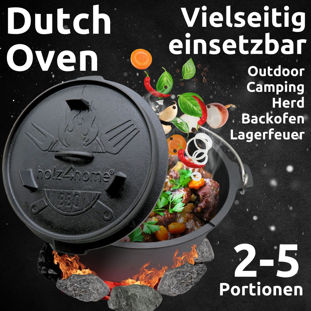 4,7 Liter Dutch Oven Set 9-teilig