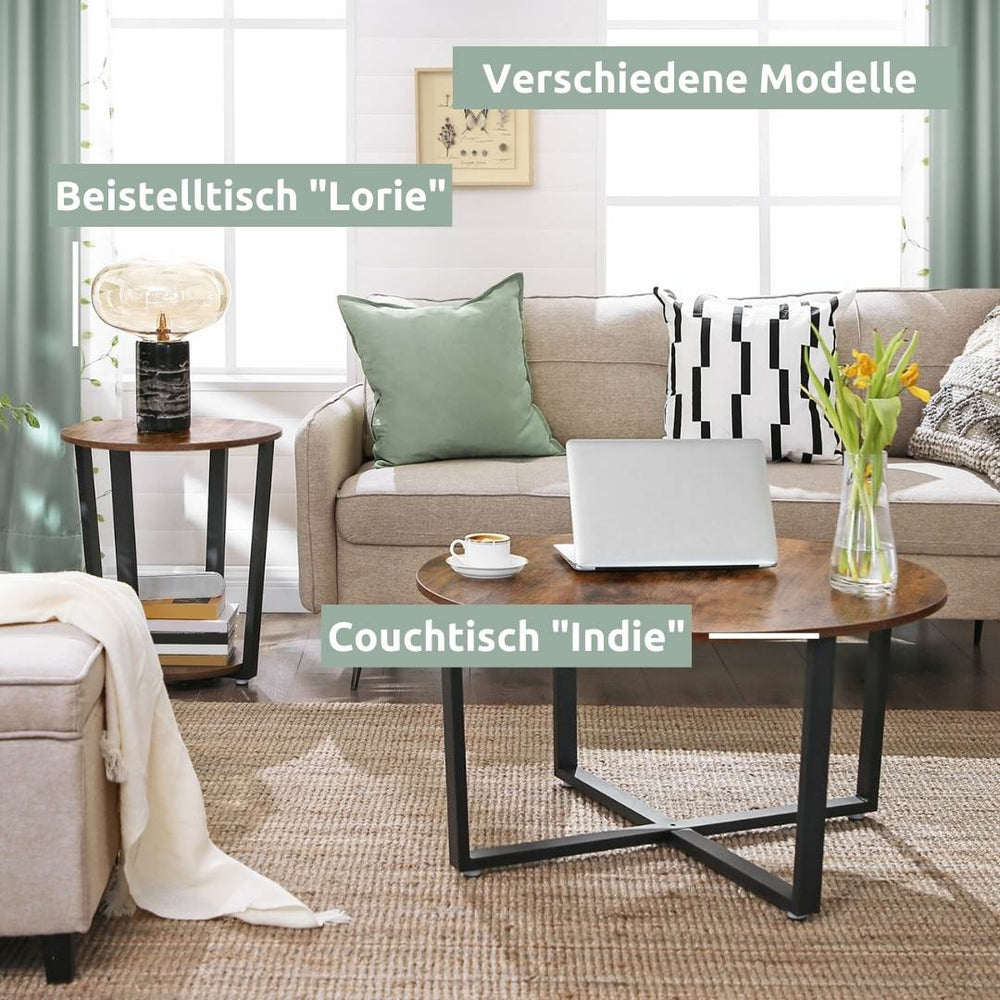 Couchtisch "Indie" rund