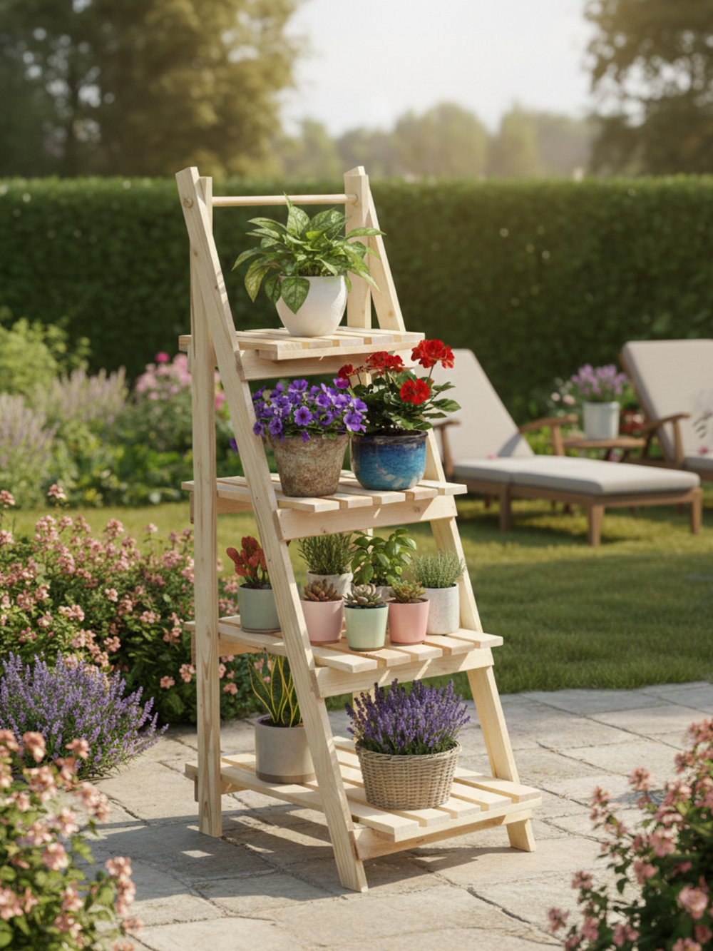 Pflanzleiter/ Blumentreppe