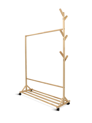 Garderobenständer rollbar