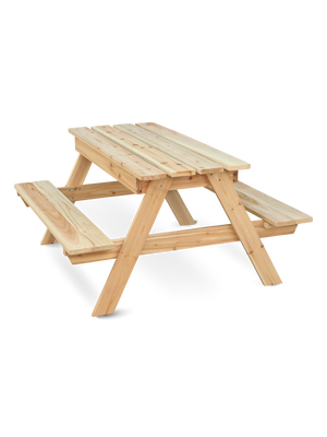 Outdoor Picknickbank aus Tannenholz