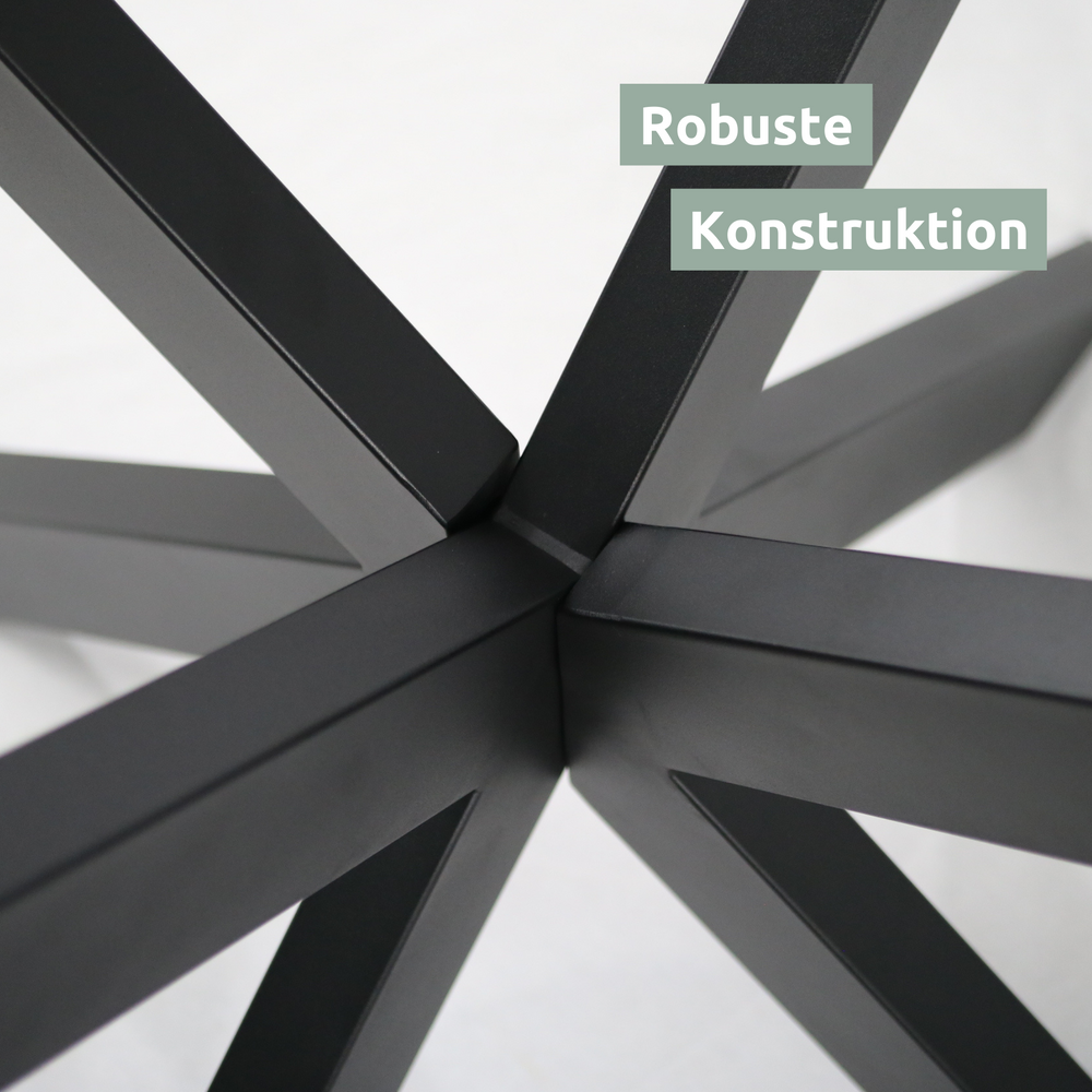 Tischgestell Hora Spider Round
