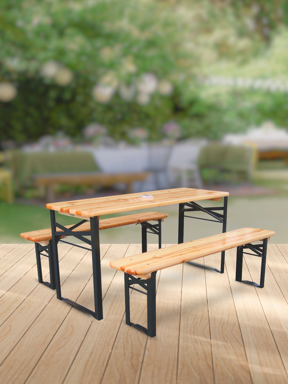 Kleine Festzeltgarnitur Kinder - mehrteilig & klappbar