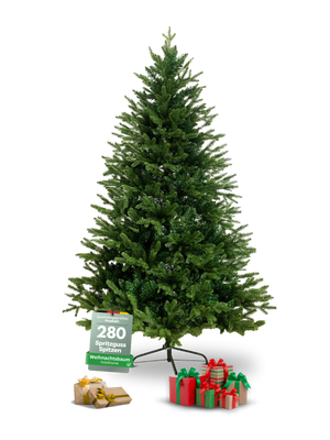 Künstlicher Weihnachtsbaum 130 cm inkl. Lichterkette