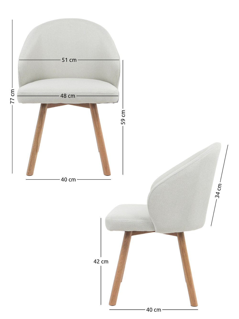 Esszimmerstuhl 2er Set