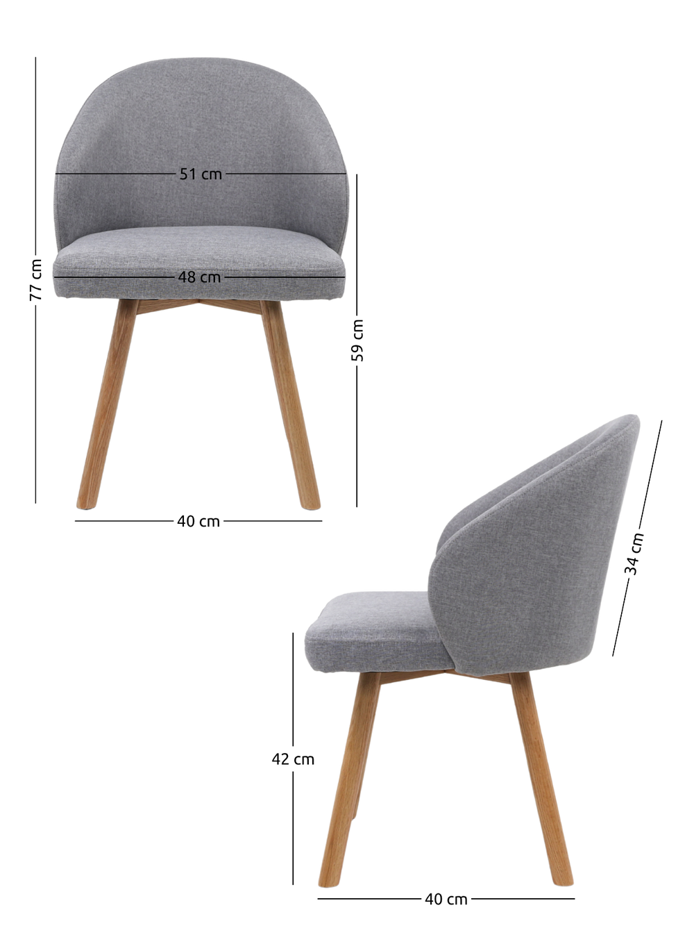 Esszimmerstuhl 2er Set