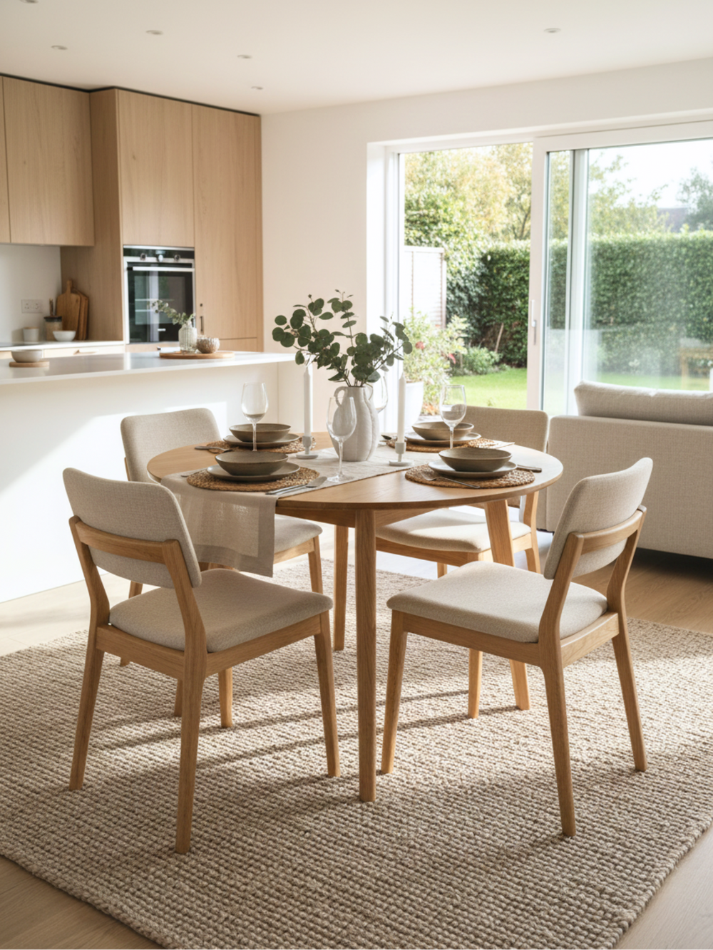 Esstisch Rund 115cm Durchmesser