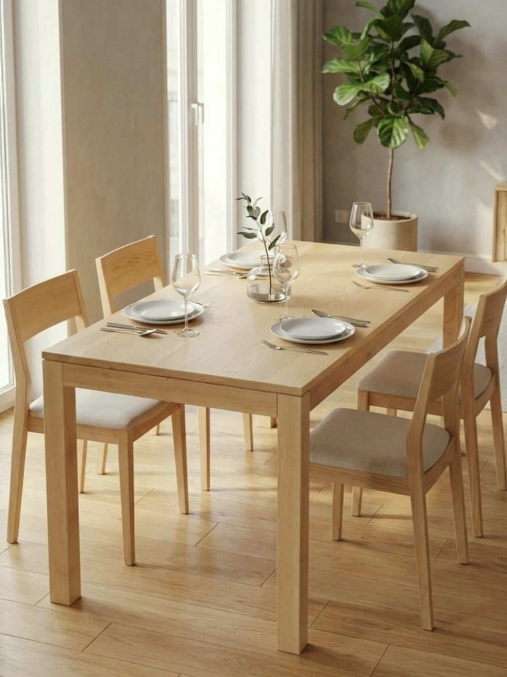 Esszimmertisch Eschenholz