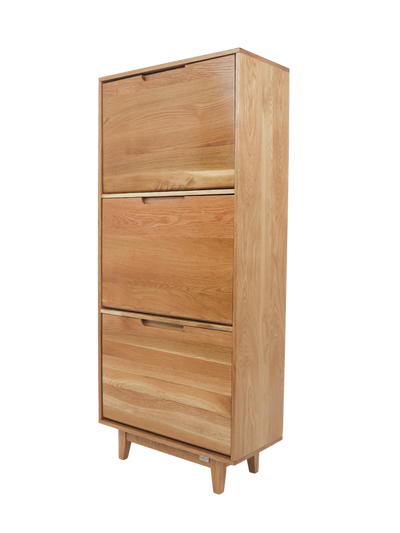 Schuhschrank aus Eichenholz