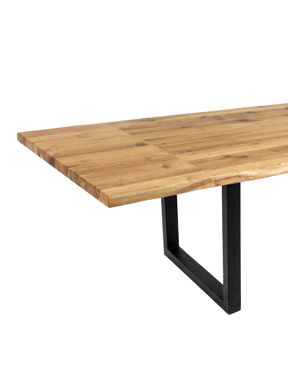 Tischplatte mit Ansteckplatten 260 x 80 cm