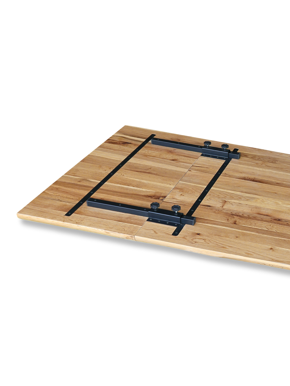 Tischplatte mit Ansteckplatten 260 x 80 cm