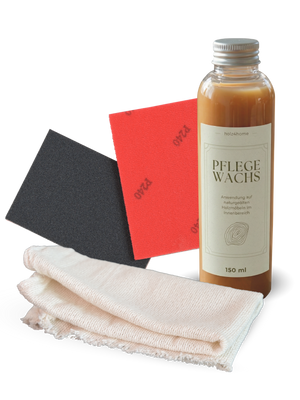Pflegeset für Massivholzmöbel