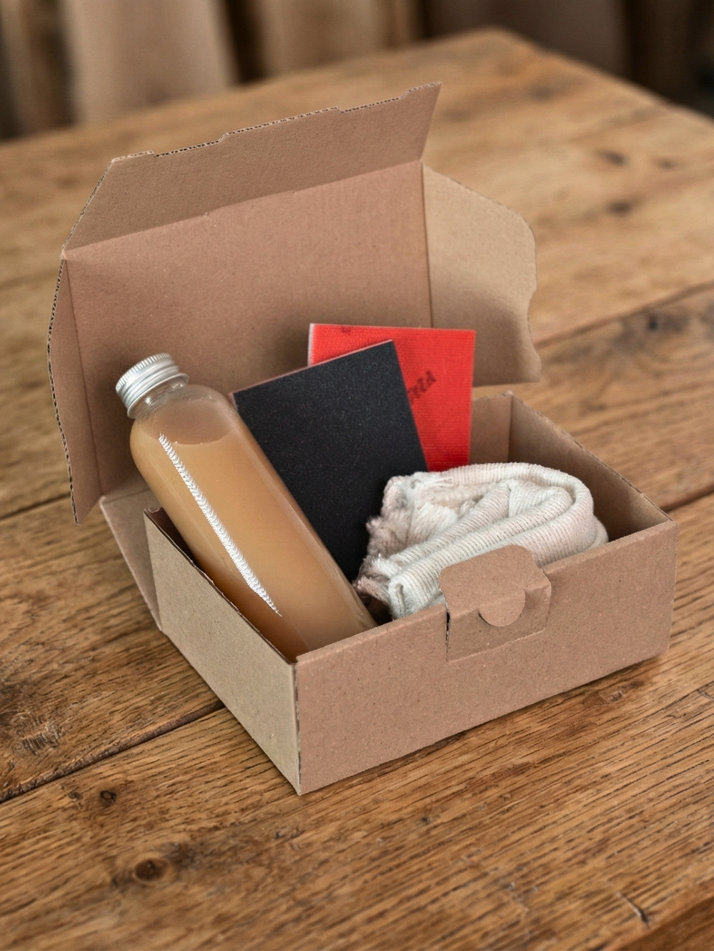 Pflegeset für Massivholzmöbel