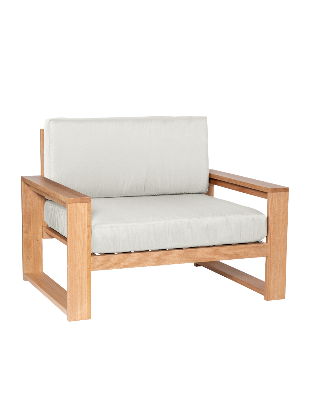 Gartenlounge Sessel - Weiß