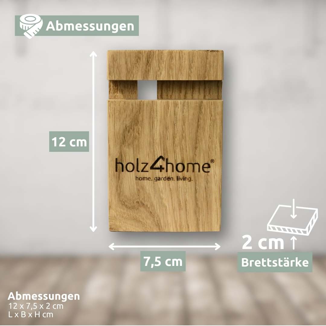Holz Wandhalterung Handyhalter Handy Lade Hängen Personalisierte Holz  Wandhalterung Handyhalter Handy Wandhalterung -  Österreich