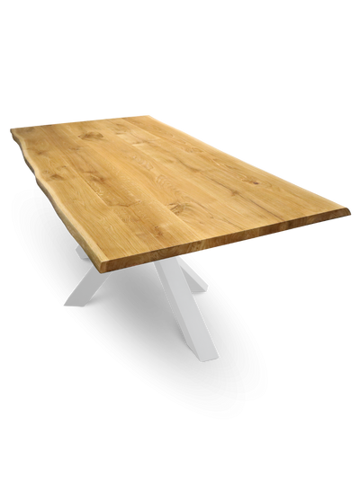 Tischplatte 200cm x 100cm mit Baumkante