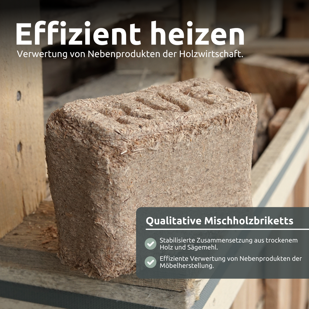 RUF - Holzbriketts Mischholz 10 kg