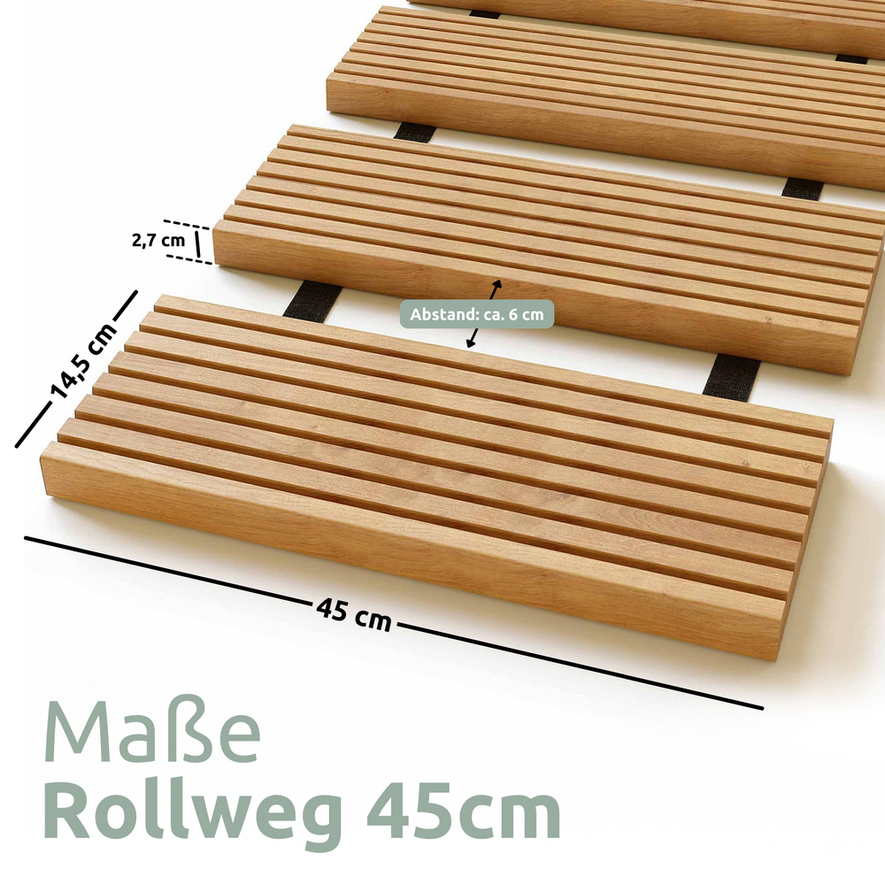 Rollweg Gartenweg aus Lärche