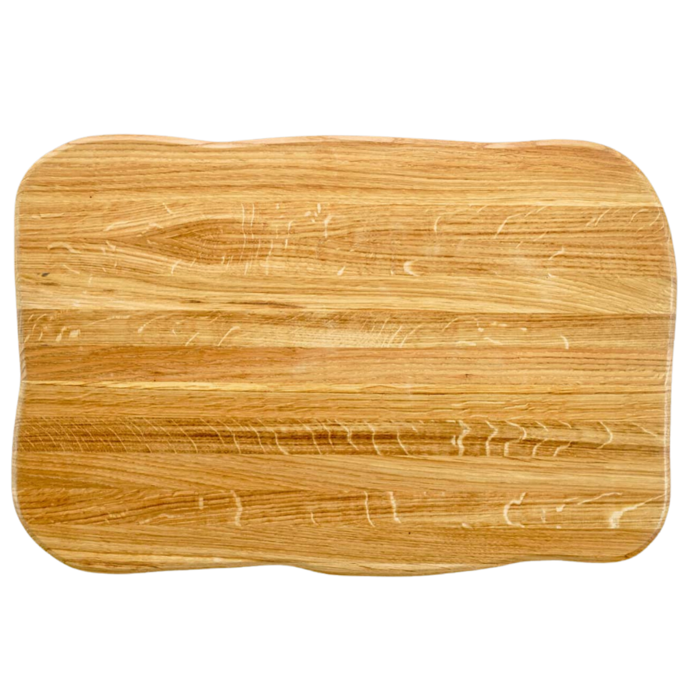 La Madera Schneidebrett Premium aus Eiche | Steakbrett | Küchenbrett von holz4home®