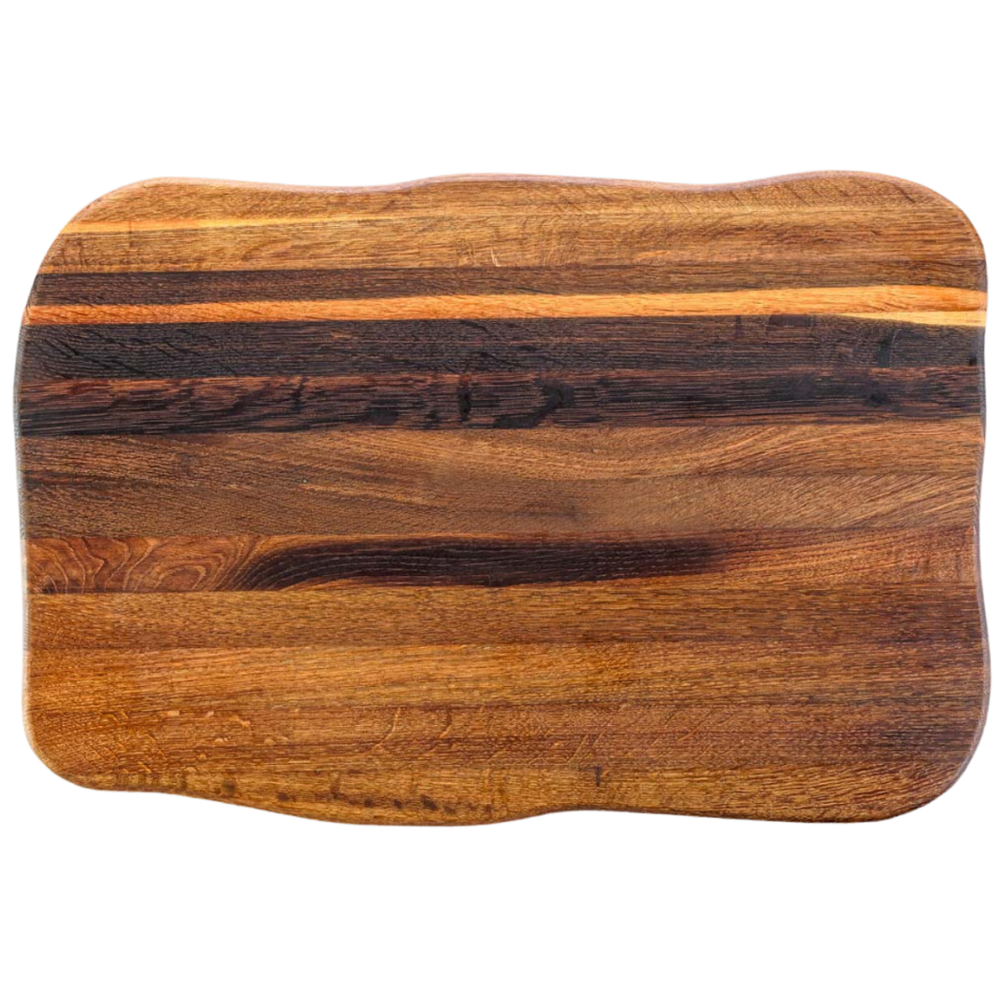 La Madera Schneidebrett Premium aus Eiche | Steakbrett | Küchenbrett von holz4home®