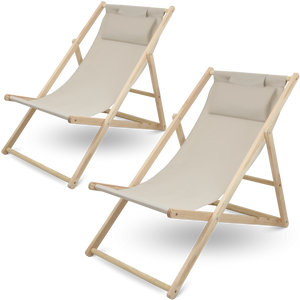 2er Set Liegestuhl klappbar