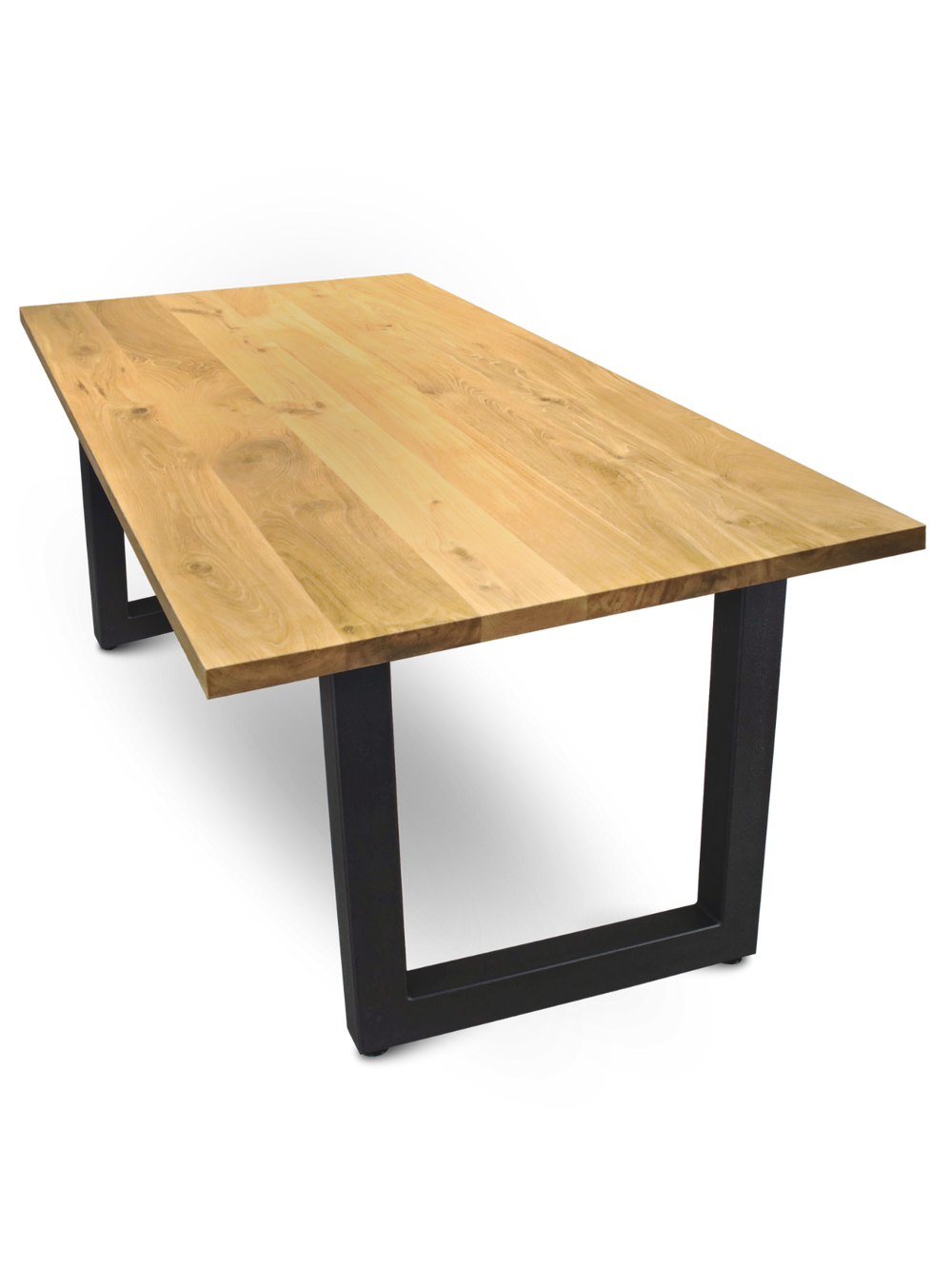 Massivholztisch 280cm x 100cm Tiempo U ohne Baumkante